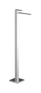 Высокий смеситель для напольной раковины с донным клапаном IBRUBINETTI RUBACUORI ERU299  
