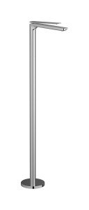 Высокий смеситель для напольной раковины с донным клапаном IBRUBINETTI K2 299 
